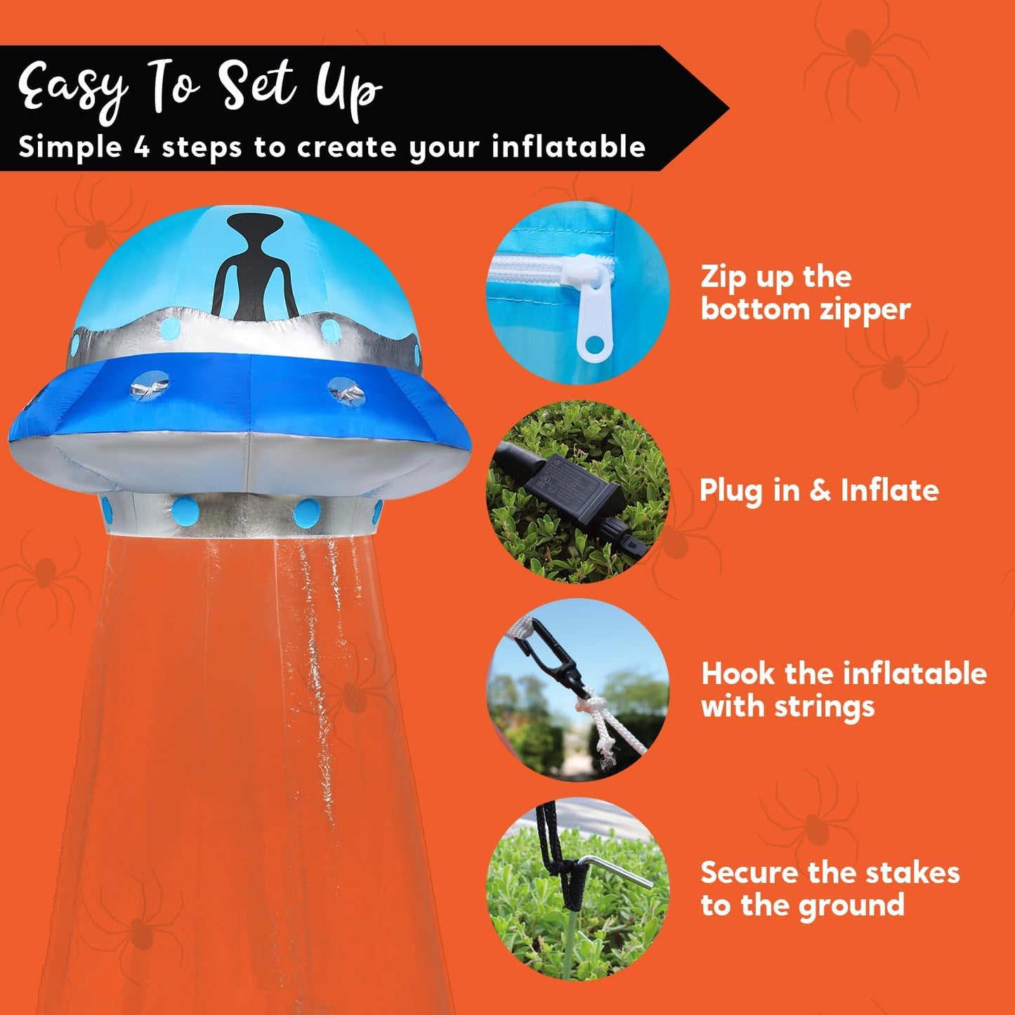 Galactic Halloween UFO Decoration™