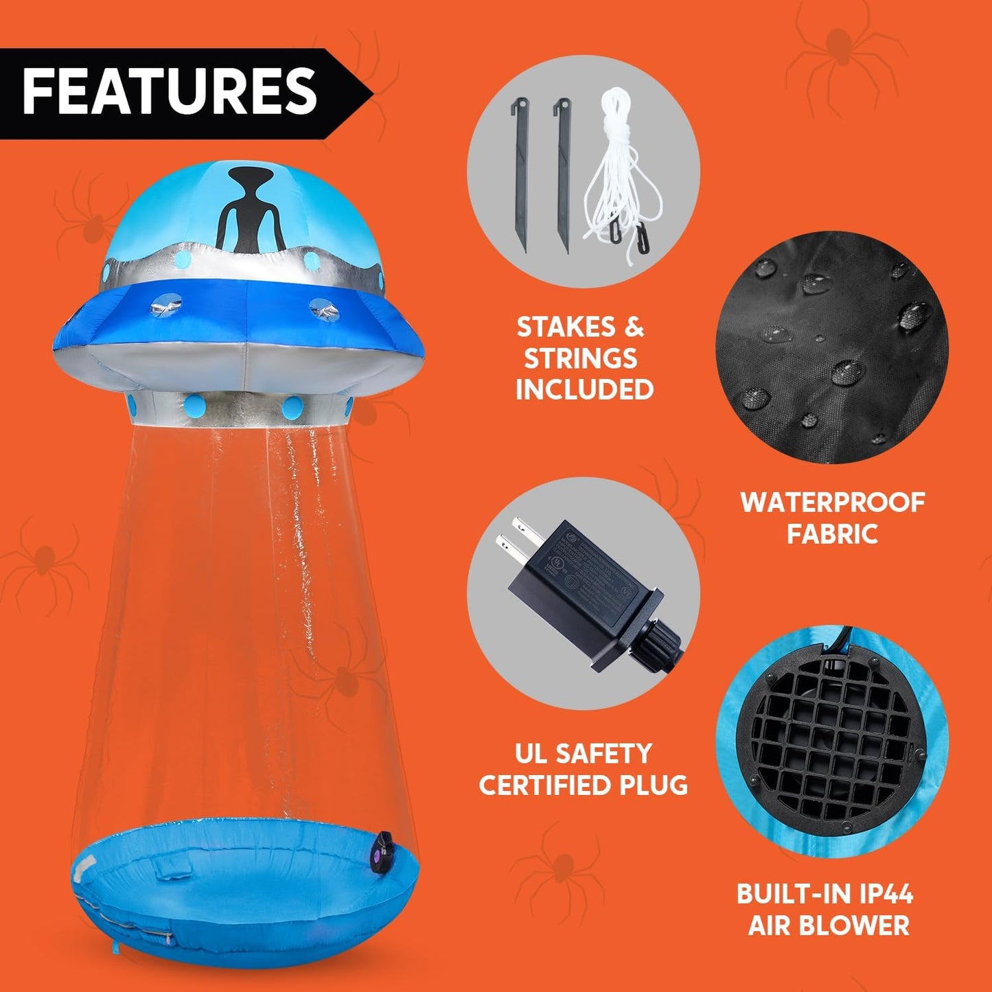Galactic Halloween UFO Decoration™